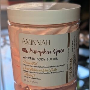 Aminnah Pumpkin Spice Whipped Body Butter New